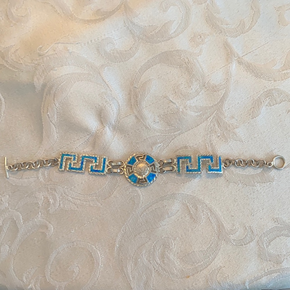 Silver bracelet from Belize